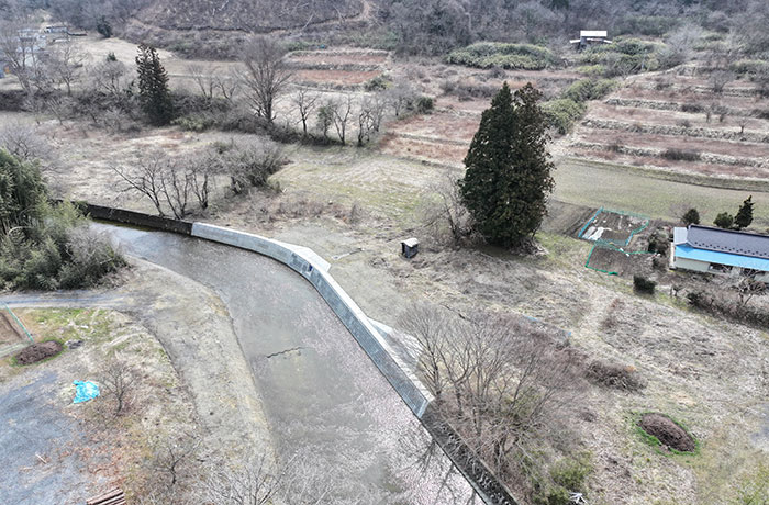 画像：鱒淵川外河川災害復旧工事